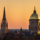 MC 4.18.20 Skyline Sunset.JPG by Matt Cashore/University of Notre Dame