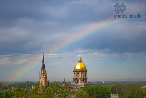 MC 5.30.19 Rainbow.JPG by Matt Cashore/University of Notre Dame