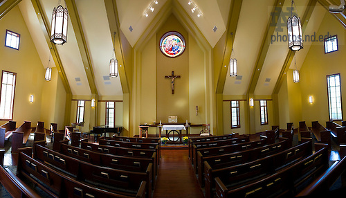 Ryan Hall Chapel.jpg by Matt Cashore/Photo by Matt Cashore ©University of Notre Dame Ryan Hall Chapel..Photo by Matt Cashore/University of Notre Dame