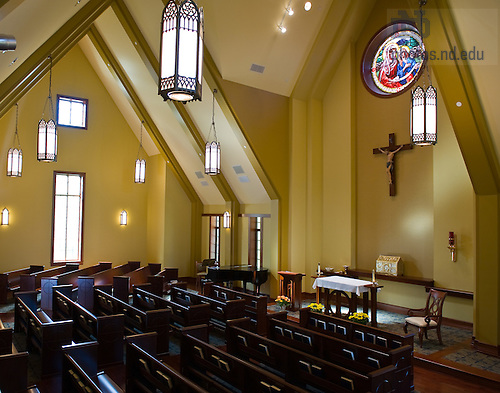 Ryan Hall Chapel 3.jpg by Matt Cashore/Photo by Matt Cashore ©Universit Ryan Hall Chapel..Photo by Matt Cashore/University of Notre Dame