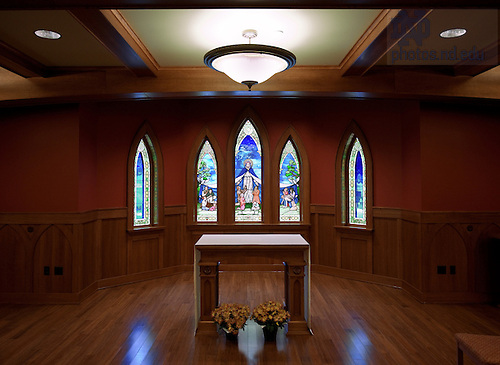 9.9.09 Geddes Hall Chapel.jpg by Matt Cashore/Photo by Matt Cashore ©Universit Geddes Hall chapel..Photo by Matt Cashore/University of Notre Dame