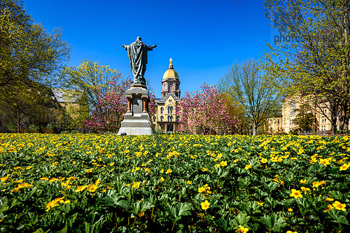 MC 4.18.23 Main Quad.jpg by Matt Cashore/University of Notre Dame April 18, 2023; Main Quad, Spring 2023 (Photo by Matt Cashore/University of Notre Dame)